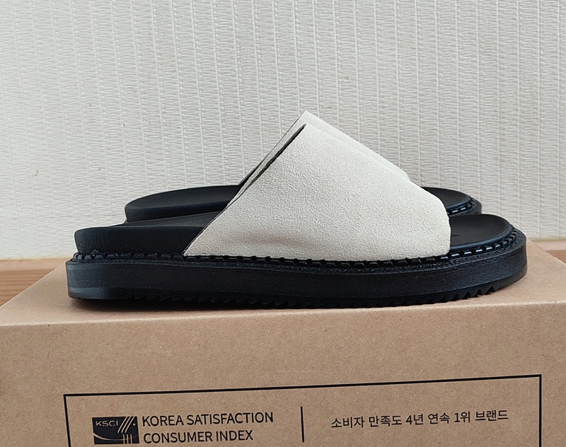 브랜드 남자슬리퍼270 키높이 학생 사무실 회사 슬리퍼 식스핏 새상품 이미지