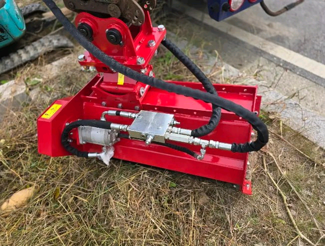 미니굴삭기예초기 이미지