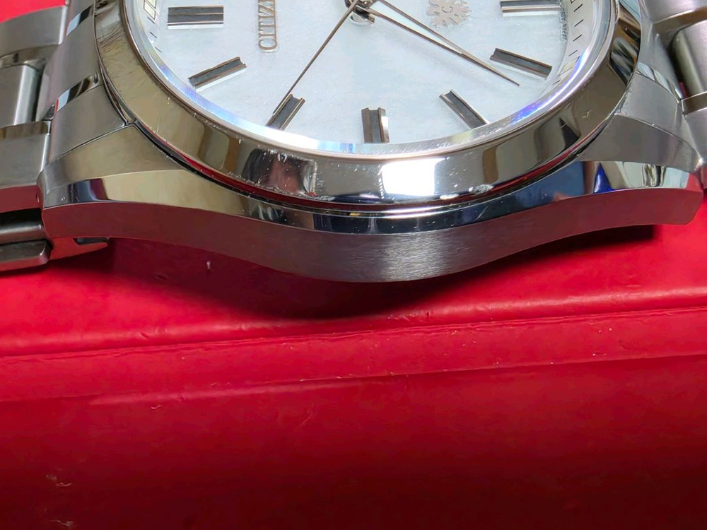 더시티즌 닥종이 AQ4091-56a 시계 단품손목둘레 17cm 까지 가능11시방향 눈에띄는 기스 사진참조.그외 생활 이미지