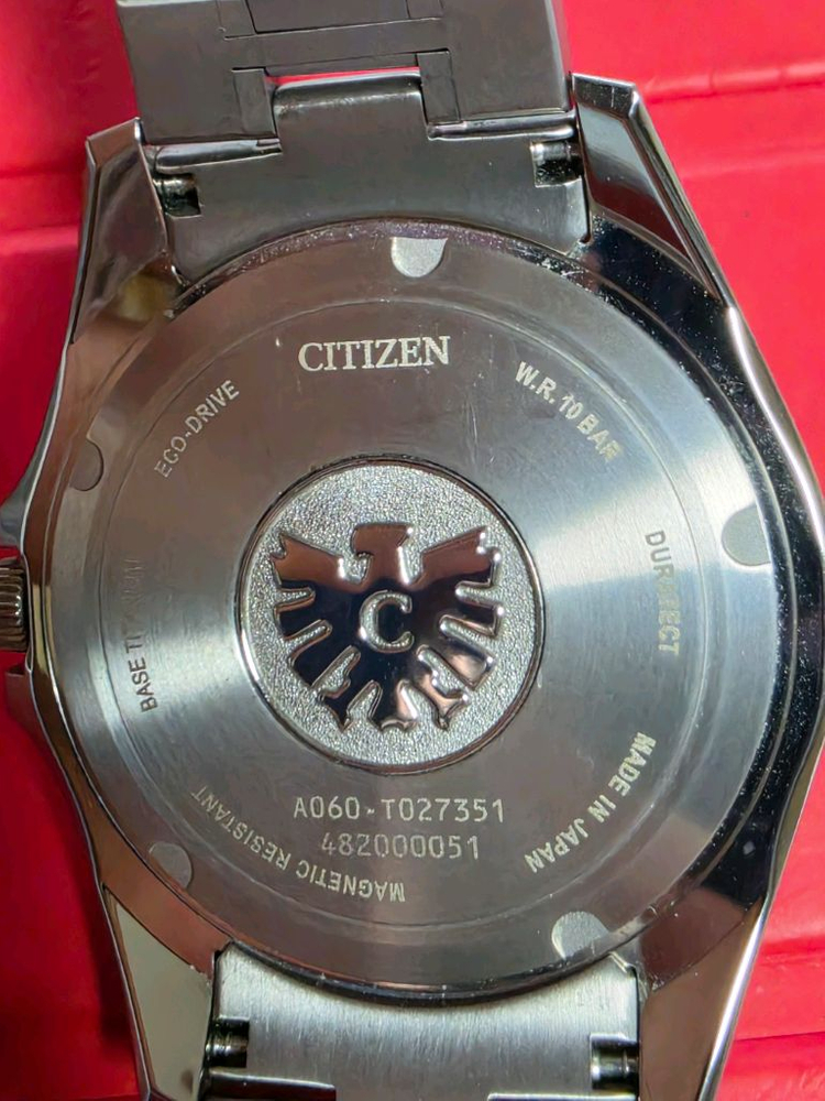 더시티즌 닥종이 AQ4091-56a 시계 단품손목둘레 17cm 까지 가능11시방향 눈에띄는 기스 사진참조.그외 생활 이미지