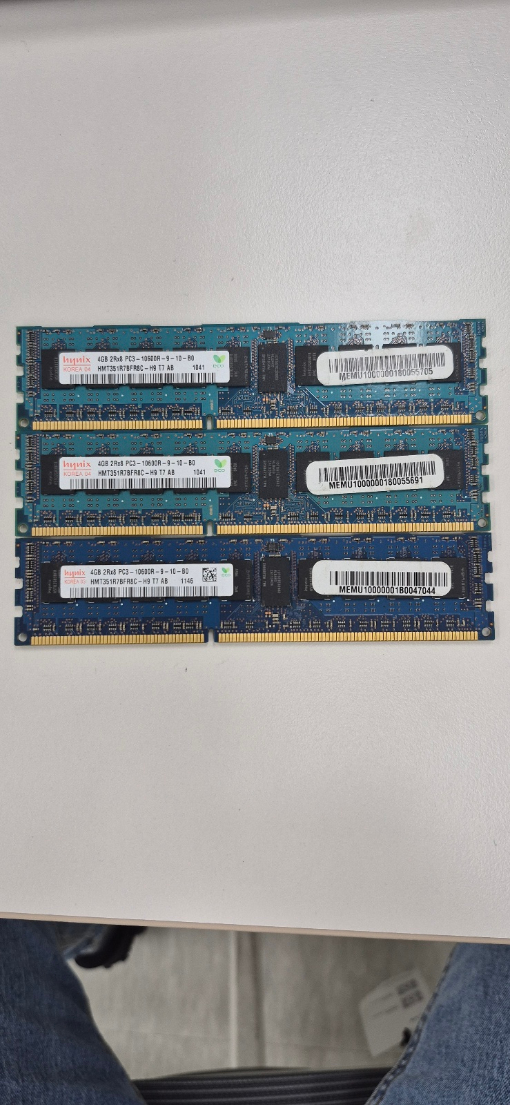 DDR3 서버용메모리 8GB 등 팝니다 이미지