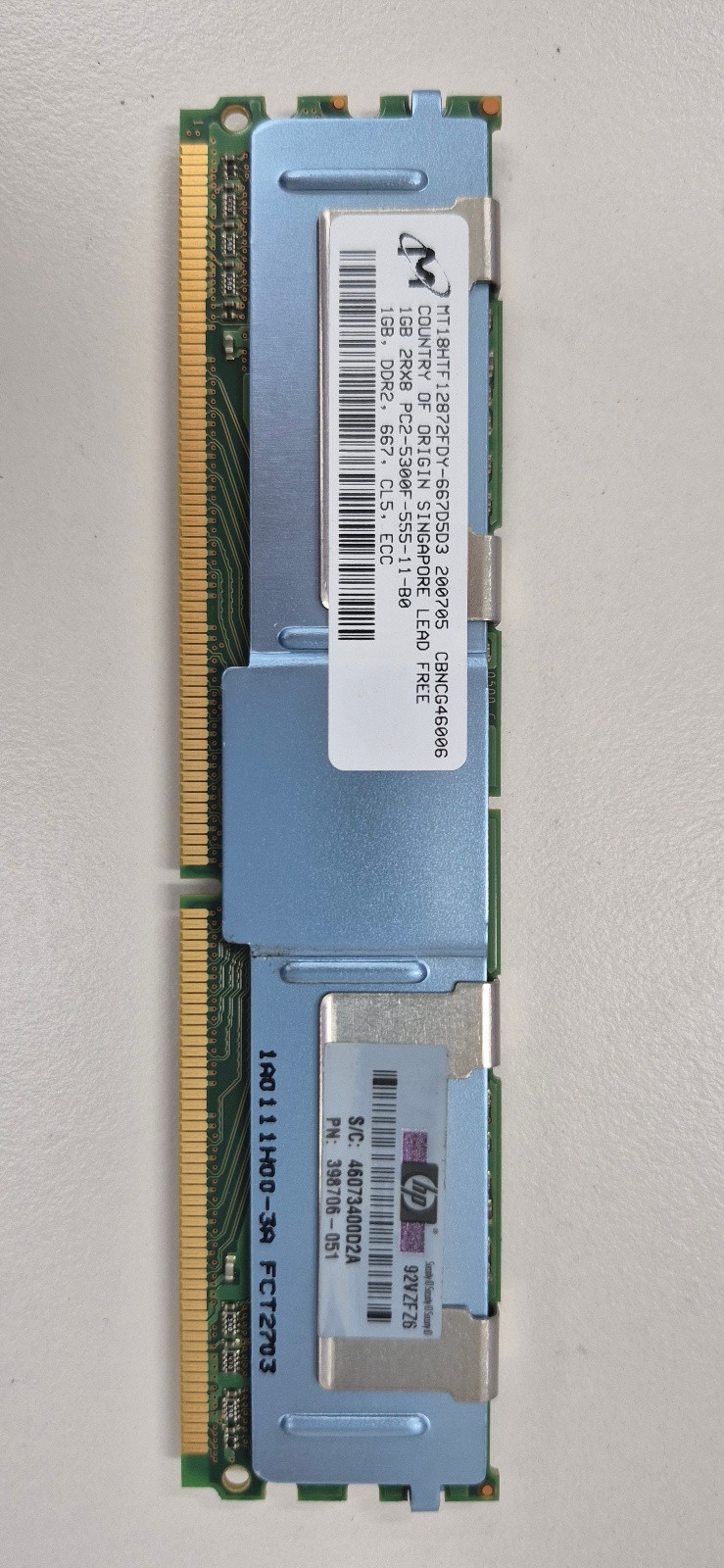 DDR3 서버용메모리 8GB 등 팝니다 이미지
