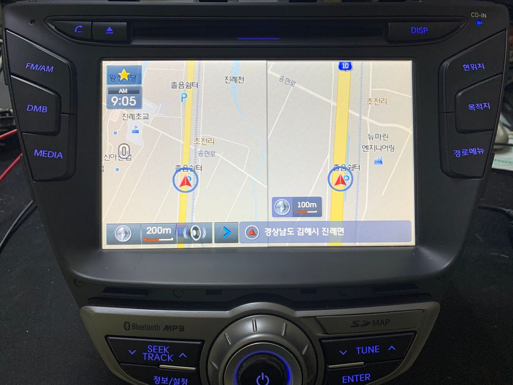 아반테MD 3세대 AVN 자출 AVN 팝니다. 이미지