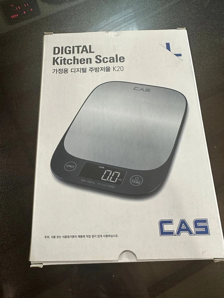 카스전자저울 주방저울 CAS K20 이미지