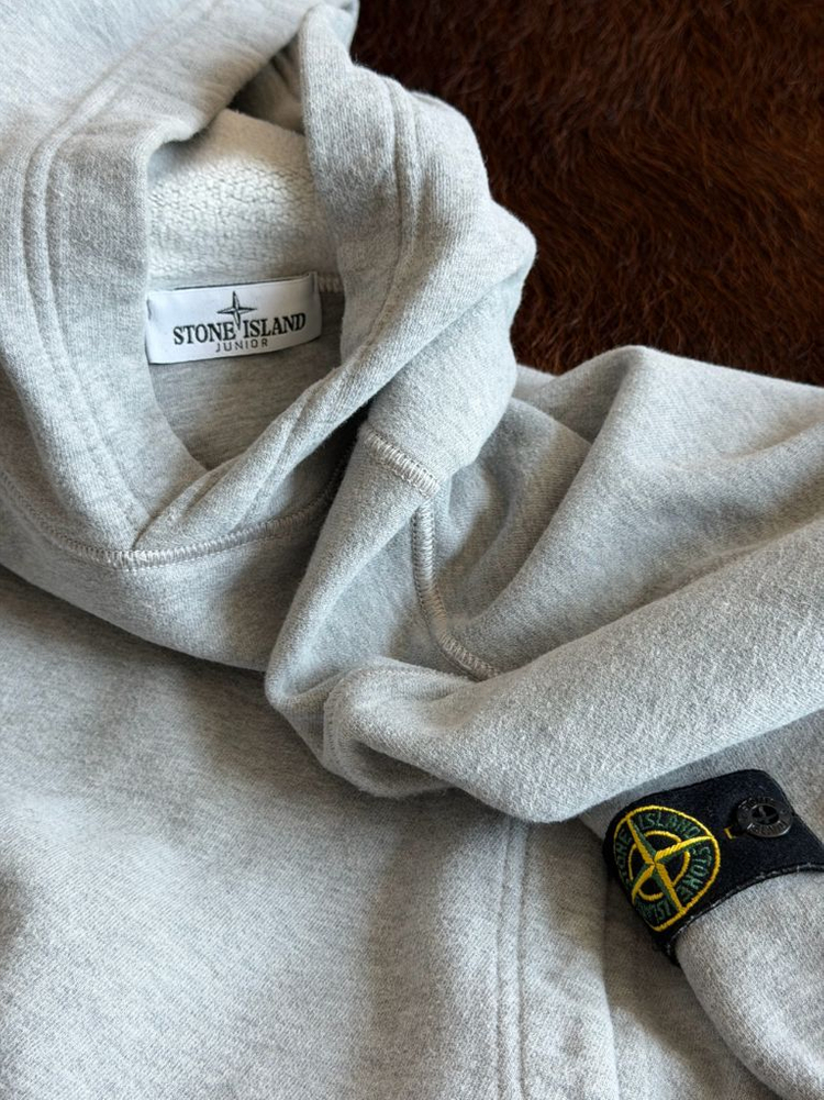 스톤아일랜드 그레이 후드티 170/14y 이미지