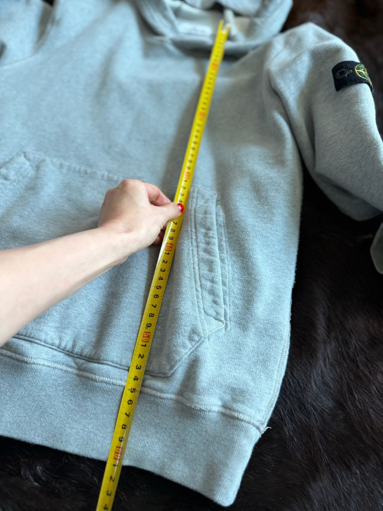 스톤아일랜드 그레이 후드티 170/14y 이미지