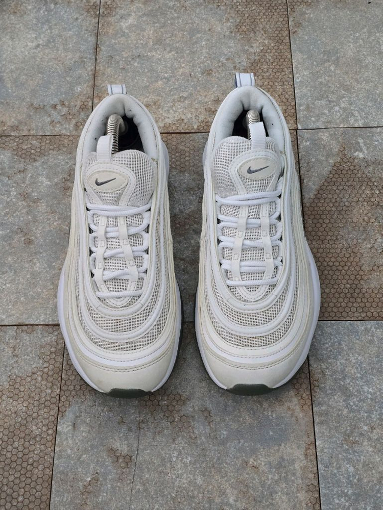 (235)나이키 에어맥스 97 g 화이트 그레이 골프화 운동화 이미지