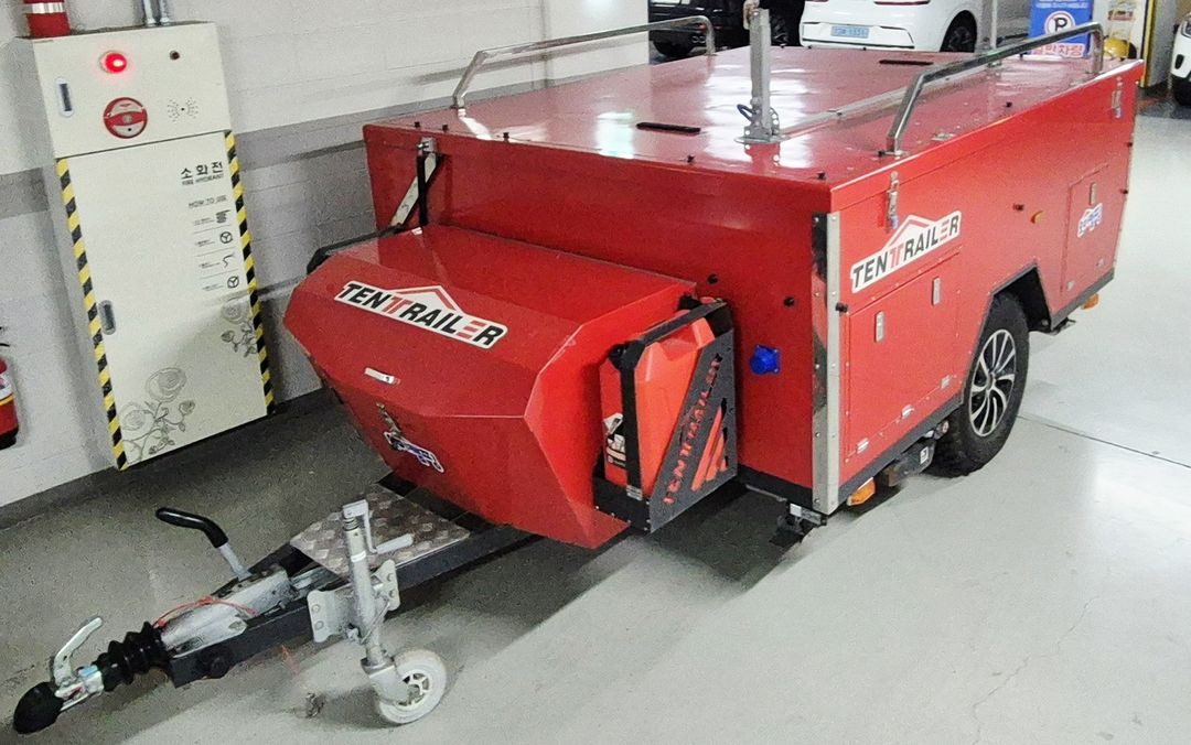 신화 S500 플러스 텐트 트레일러 / 650만원 => 600만원 / 가격인하!! 지하 주차장 보관으로 상태 굿!! 이미지