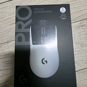 로지텍 G PRO X2 SUPERSTRIKE 지슈스 마우스 판매합니다 이미지
