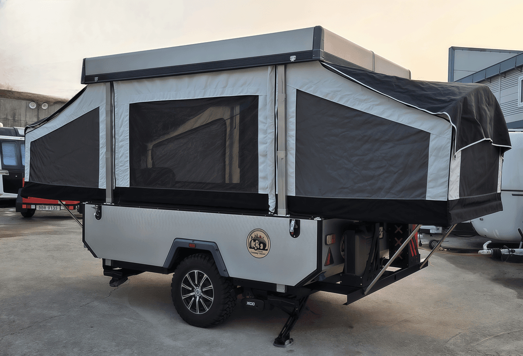 알루팝 팝업 텐트 트레일러 / 950만원 / 노지도 거뜬한 트레일러!! 반자동!! 이미지