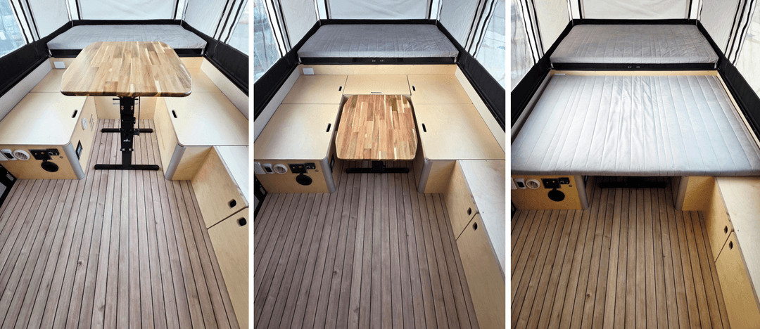 알루팝 팝업 텐트 트레일러 / 950만원 / 노지도 거뜬한 트레일러!! 반자동!! 이미지