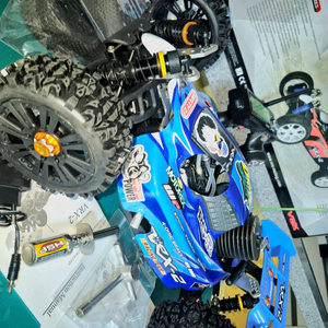 *각종교신가능*니트로엔진1/8RC카VRX-2(튜닝UP버전*새제품)알씨카4WD버기풀박스셋~바람에언덕에서 이미지