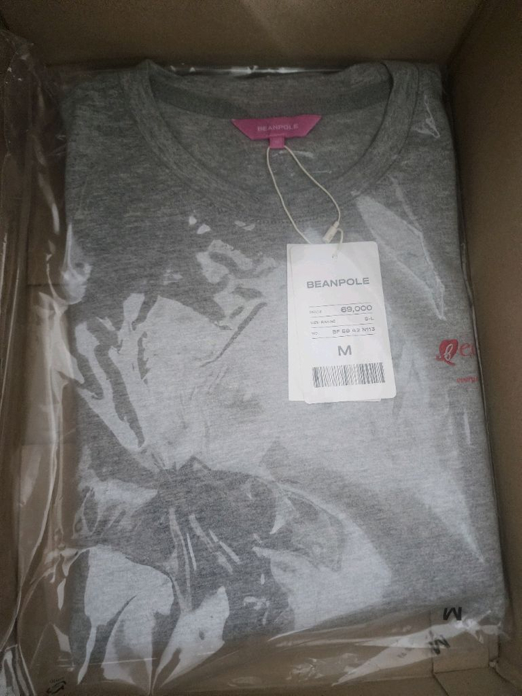 새상품) 빈폴 여성 반소매 티셔츠 M 사이즈 이미지