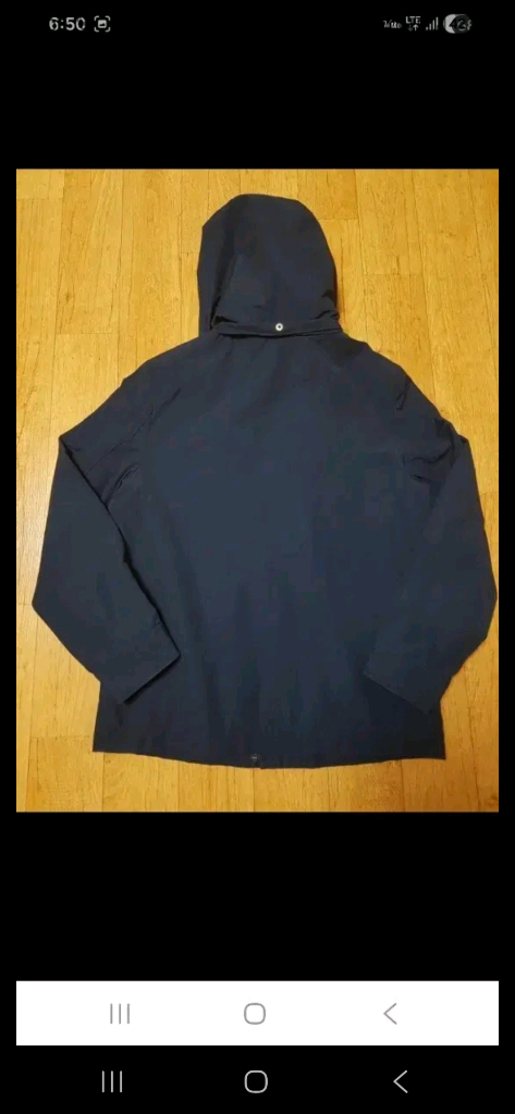 정품)폴로 랄프로렌 여성 방수 우븐 기능성 후드 자켓,55사이즈 이미지