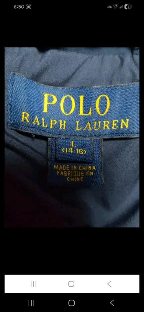 정품)폴로 랄프로렌 여성 방수 우븐 기능성 후드 자켓,55사이즈 이미지