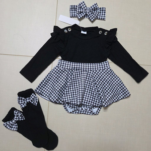 (새상품) 돌아기 여아 스커트 치마 바디슈트세트 80호 이미지