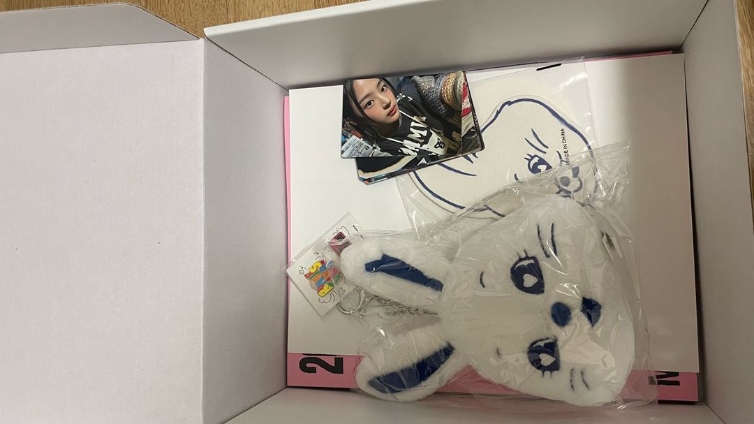 뉴진스 버니즈클럽 1기 키트 (개봉) 이미지