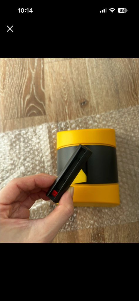 바리케이트 차단,안전벨트 10m 이미지