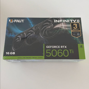 PALIT 지포스 RTX 5060 Ti 16GB 이엠텍 (미개봉) 이미지