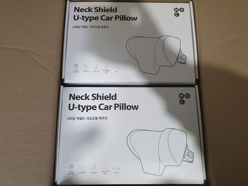 자동차 u타입 넥쉴드 목쿠션 팝니다 이미지