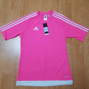 (새옷,정품)아디다스 골프 기능성 반팔티 핑크색 66 사이즈 이미지