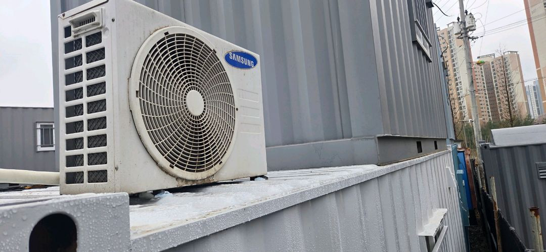 3x6. 에어컨설치된 컨테이너 이미지