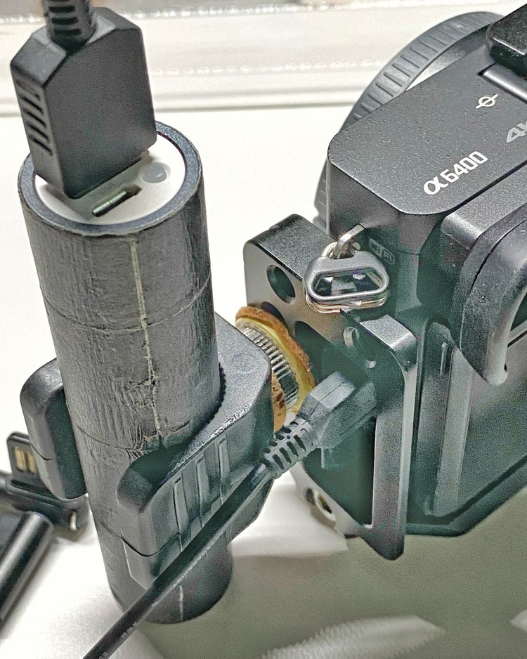 소니 A6400 단품 박스 (3,000컷) + 스몰리그 케이지, 가이드, 손잡이 이미지