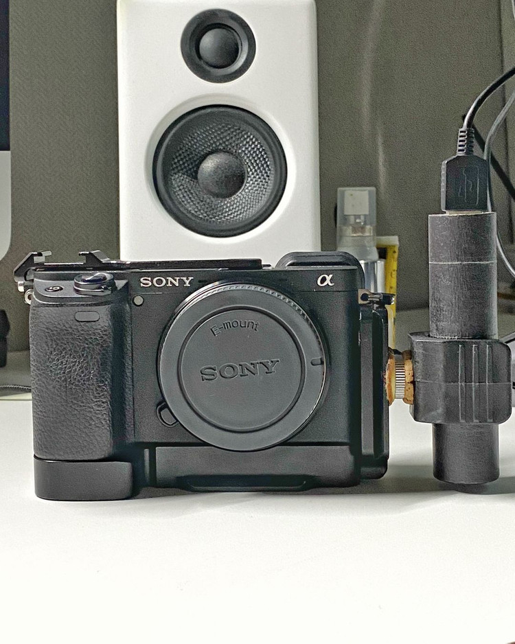 소니 A6400 단품 박스 (3,000컷) + 스몰리그 케이지, 가이드, 손잡이 이미지