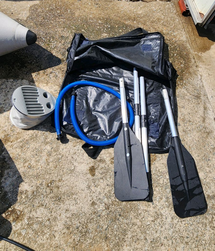 낚시용 보트 이미지