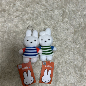 (새상품) 미피 인형키링 2개 우정템 커플템 이미지