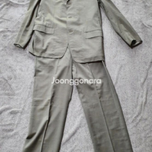 (가격인하) 프랑스 정품 루이비통 남성 정장 슈트 Size 52 이미지