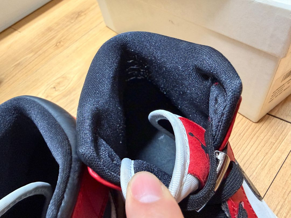 정품 나이키 조던 1 미드 시카고 블랙토 260 이미지