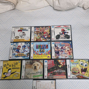 닌텐도ds 소프트 포켓몬스터, 마리오 등 택포가격입니다 이미지