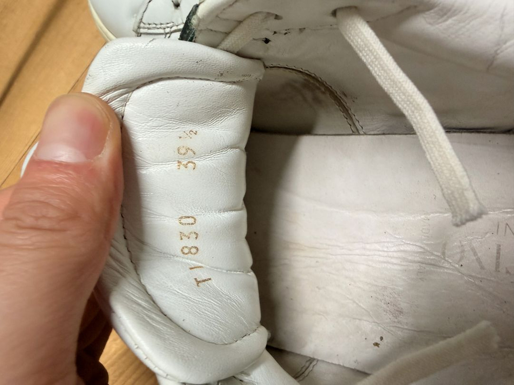 정품 발렌티노 히든 39.5 전투화 이미지