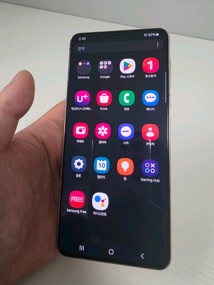 갤럭시S21플러스 256G 외관깨끗 가성비 중고폰 이미지