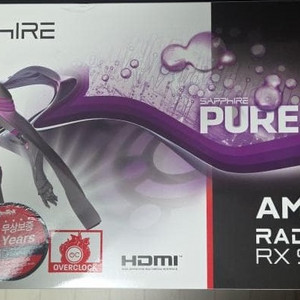 [미개봉] SAPPHIRE 라데온 RX 9070 PURE OC 16GB(non xt) 이미지