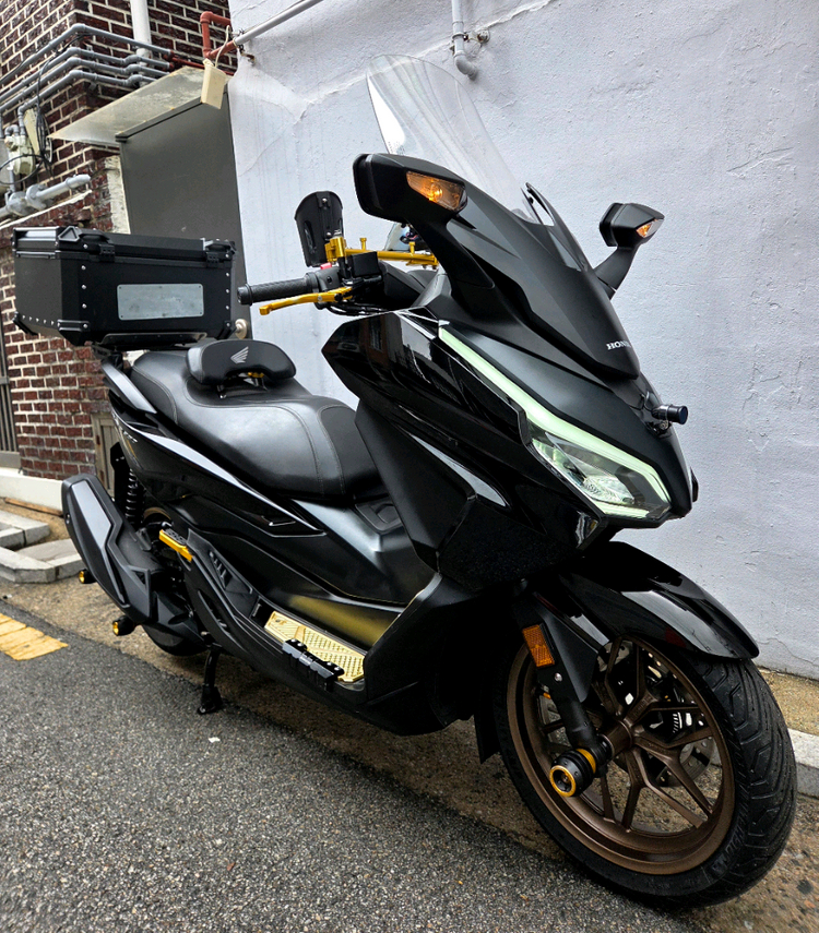 혼다 포르자350 25년식 사용검사 완료,신차급,블박 2채널 이미지