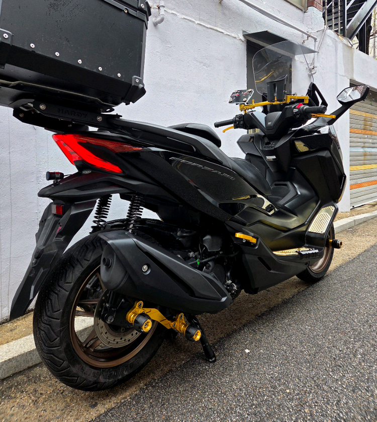 혼다 포르자350 25년식 사용검사 완료,신차급,블박 2채널 이미지