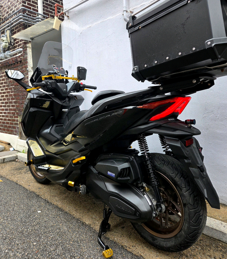 혼다 포르자350 25년식 사용검사 완료,신차급,블박 2채널 이미지