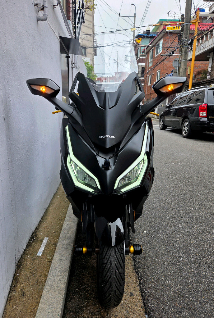 혼다 포르자350 25년식 사용검사 완료,신차급,블박 2채널 이미지