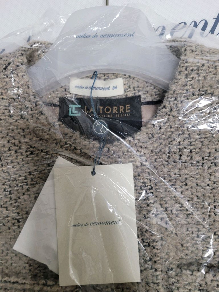 아뜰리에쎄모먼/트위드자켓/34사이즈/새상품 이미지