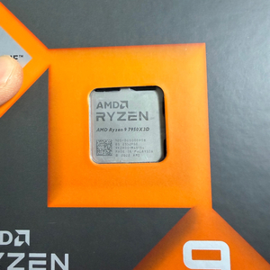 AMD Ryzen9 cpu 7950X3D 정품 팝니다 안전거래O 대전 직거래O 이미지