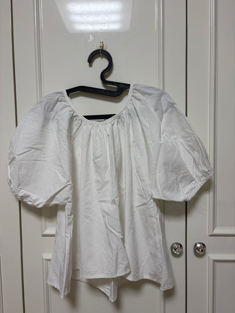 망고매니플리즈 셔링 블라우스 이미지