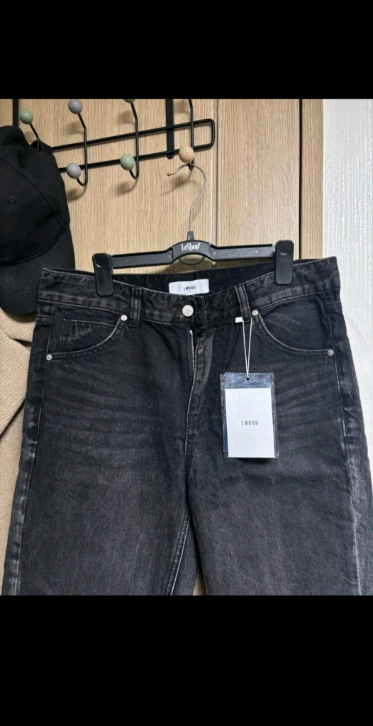 LMood L무드 엘무드 블랙 데님 팬츠 48 이미지