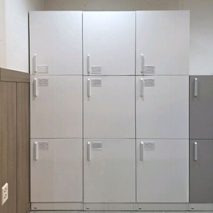 퍼시스 SWS 3단 3인용 번호키 사물함 대량판매 이미지