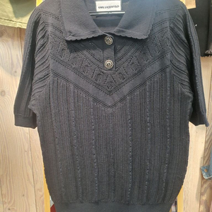 [23SS] 칼라거펠트 파리스 여성 포인텔 칼라 니트 (100/88) 이미지