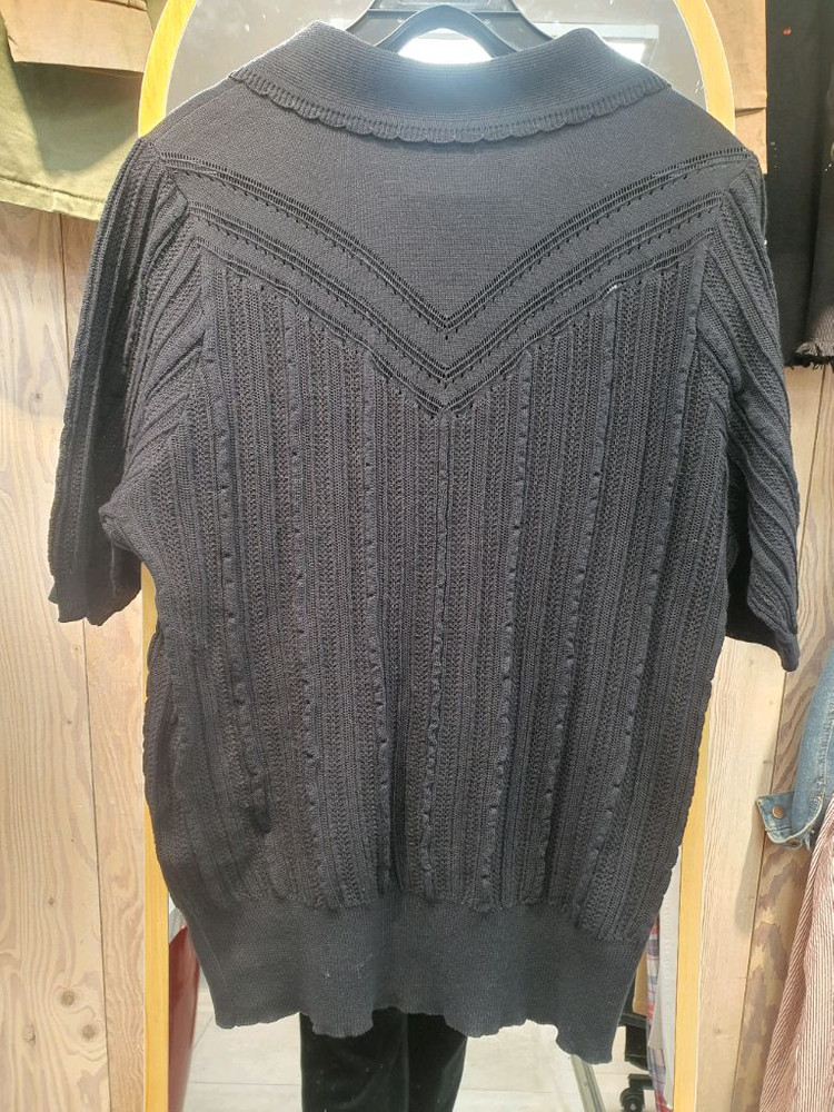 [23SS] 칼라거펠트 파리스 여성 포인텔 칼라 니트 (100/88) 이미지