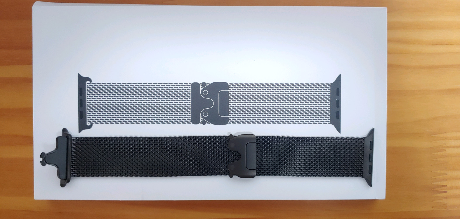 Apple 정품 2025 애플워치 티타늄 밀레니즈 루프 S 블랙 이미지