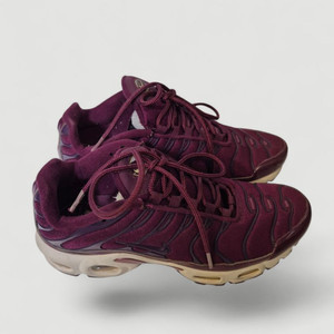 [240]나이키 에어맥스 플러스 버건디 여성 운동화 이미지