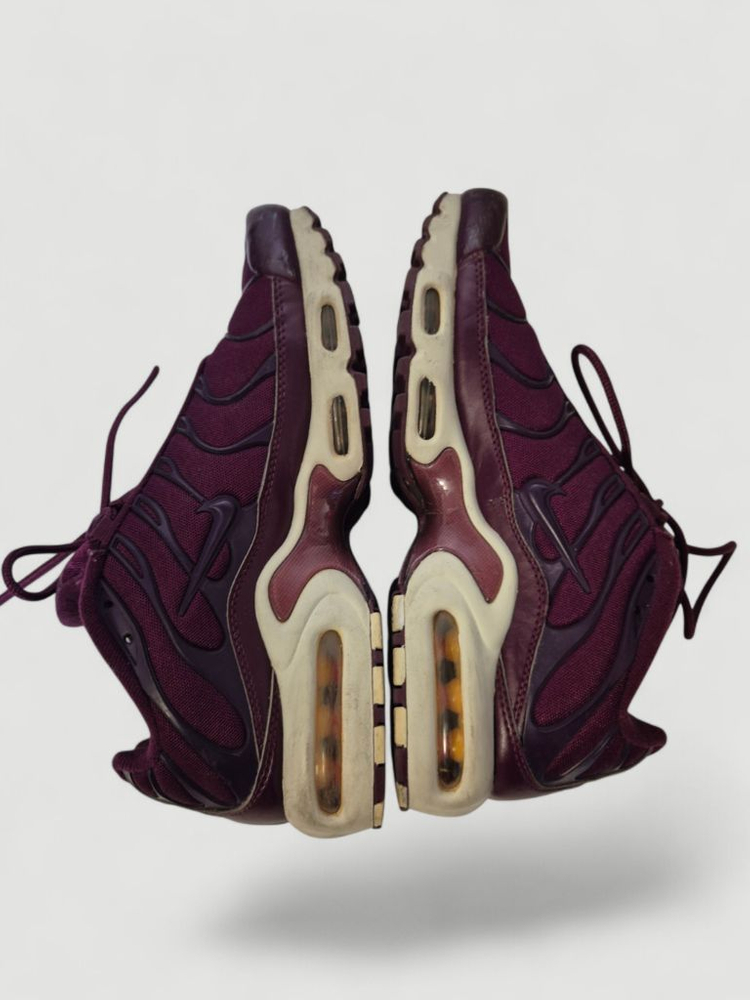 [240]나이키 에어맥스 플러스 버건디 여성 운동화 이미지